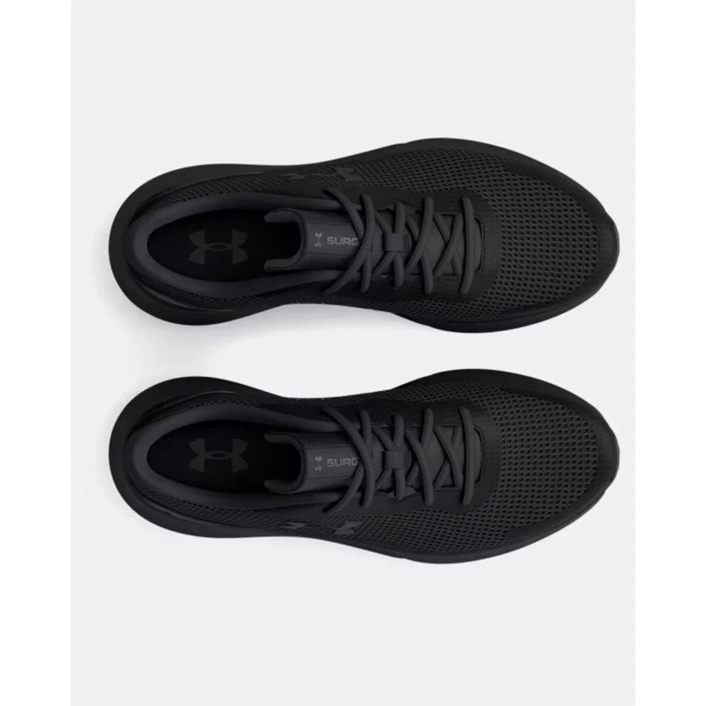 Under Armour Surge 3 Mens Running Shoes Black Athletic‎ Sneakers 3024883-001